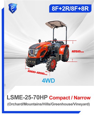 Ixcham bog'chali traktor kichik to'rt g'ildirakli ferma bog 'traktorlari